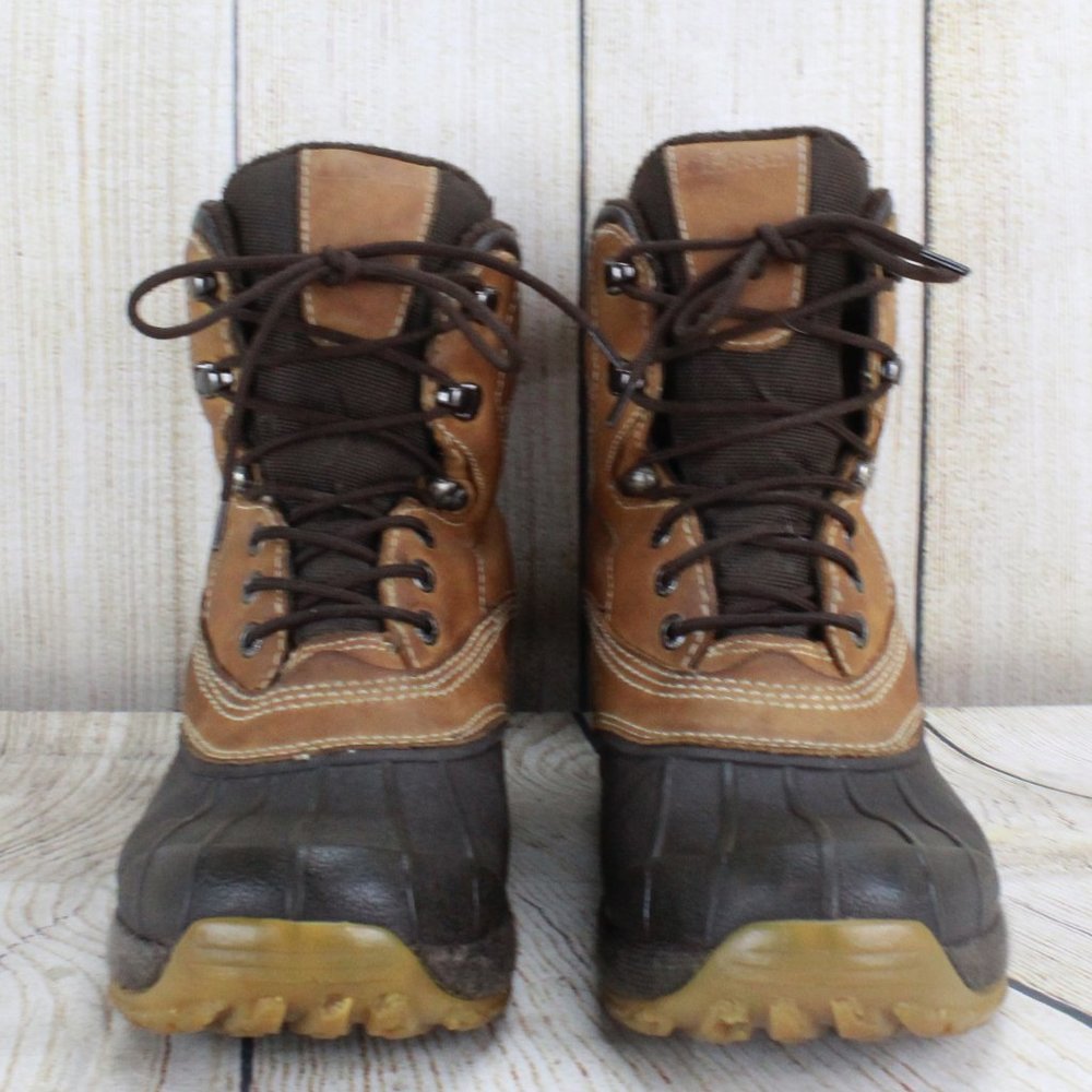LL BEAN Lace-up Storm Chaser Boots Size 8 - Picture 4 of 9